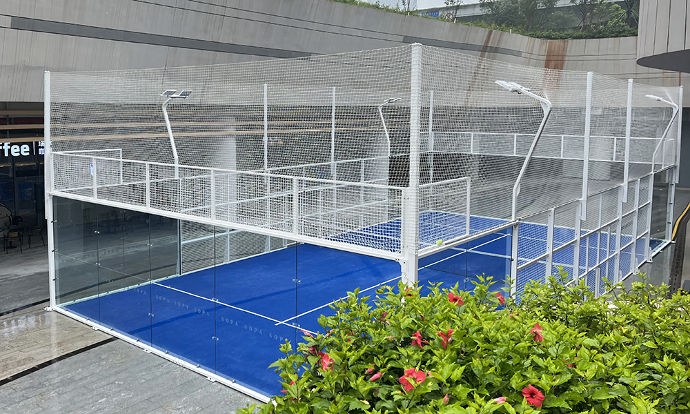 湛江加高板式网球场